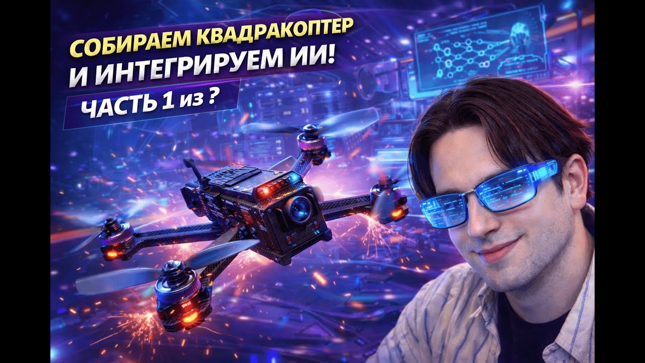 Собираем квадрокоптер  Mark 4 v2 7"   и интегрируем ИИ! ЧАСТЬ 1 из ?