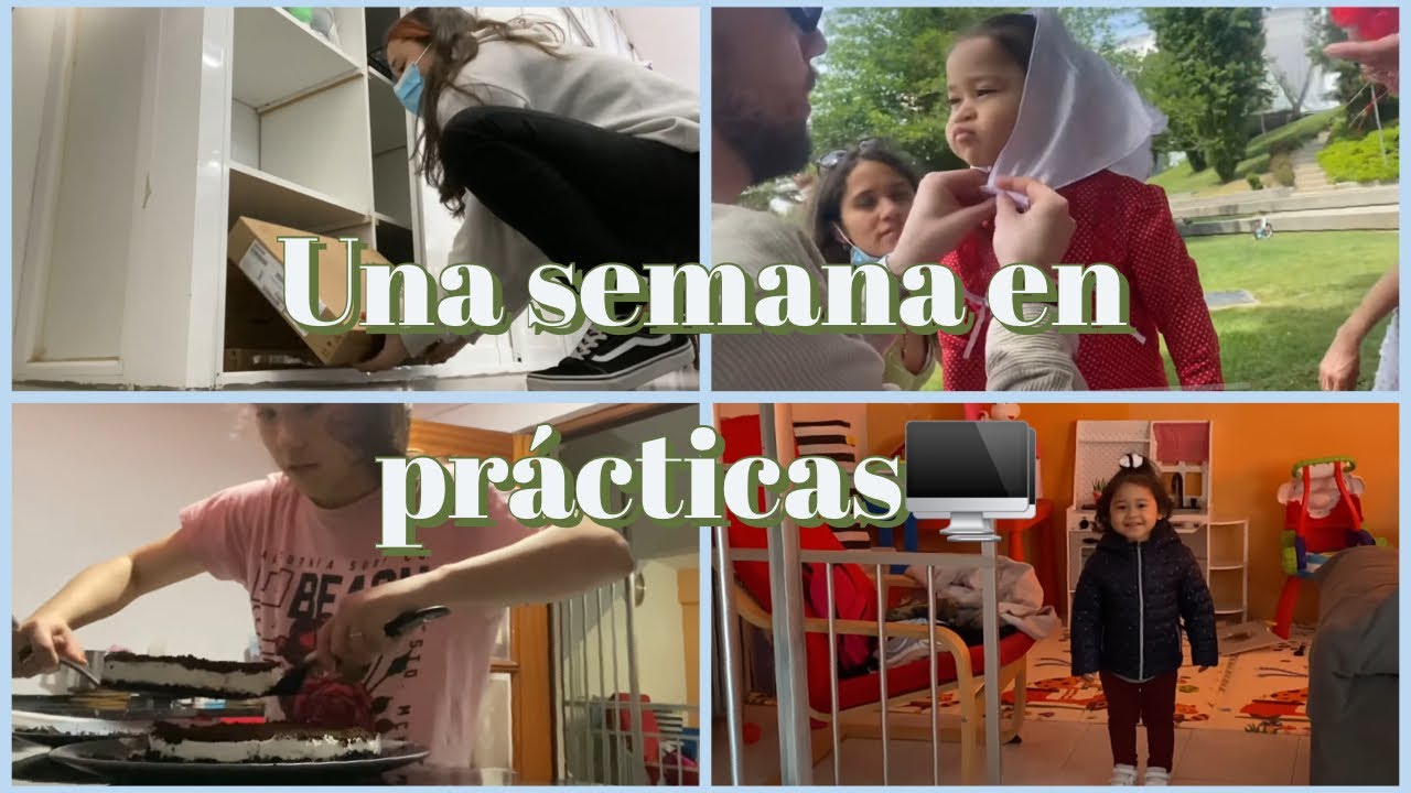 UNA SEMANA CONMIGO DE PR&Aacute;CTICAS🖥Mama adolescente👩&zwj;👧Majo Mart&iacute;nez