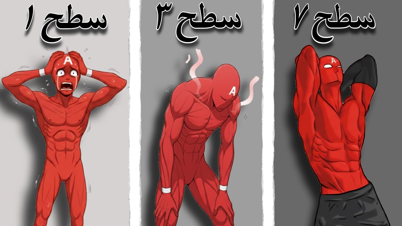 توضیح ۷ سطح کلیستنیکس در ۵ دقیقه!