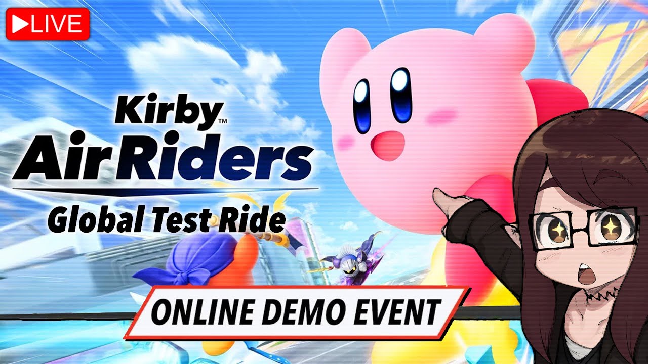 🔴 KIRBY AIR RIDERS BETA TEST | GLOBAL TEST RIDE. 11/8/25