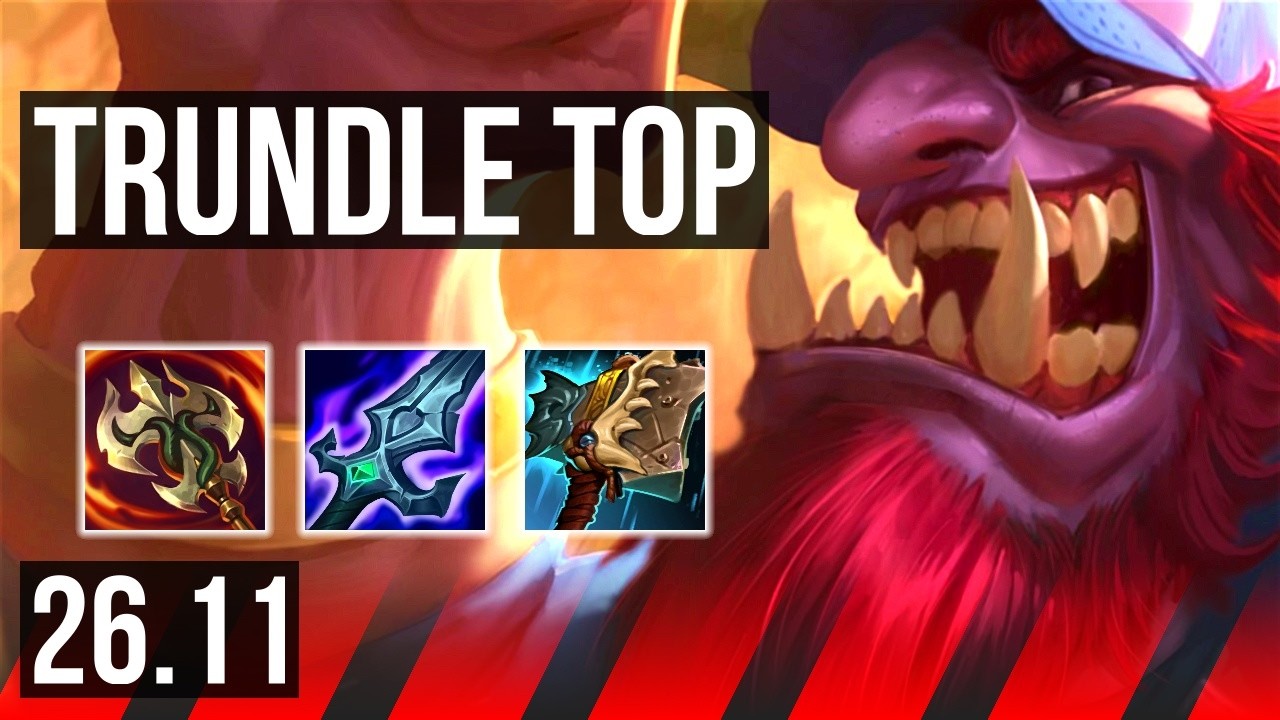 TRUNDLE vs CHO'GATH (TOP) | TR Challenger | 26.11