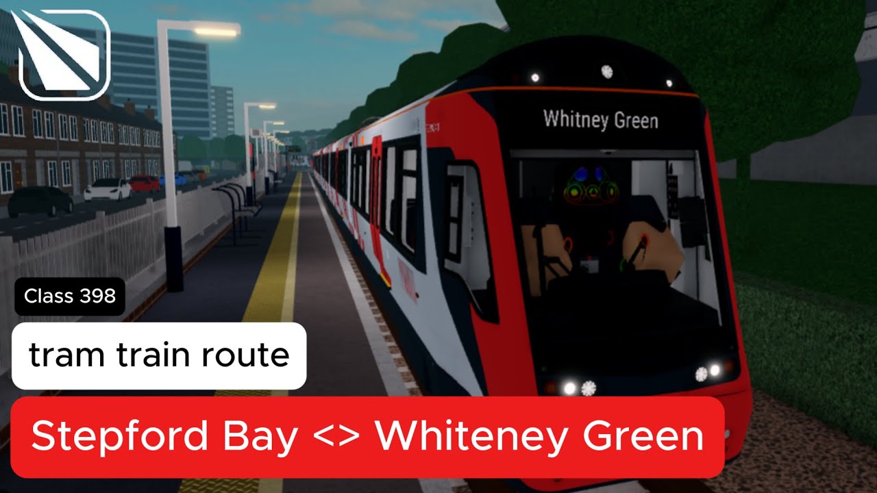 SCR | Metro tram train, class 398, R142 Stepford Bay ↔️ Whitney green