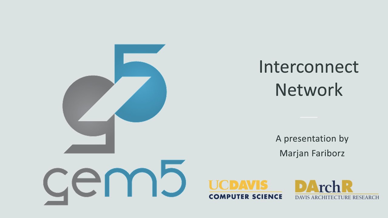 gem5 bootcamp 2022: On-chip network models
