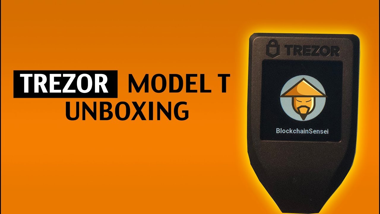 Trezor Model T - Unboxing