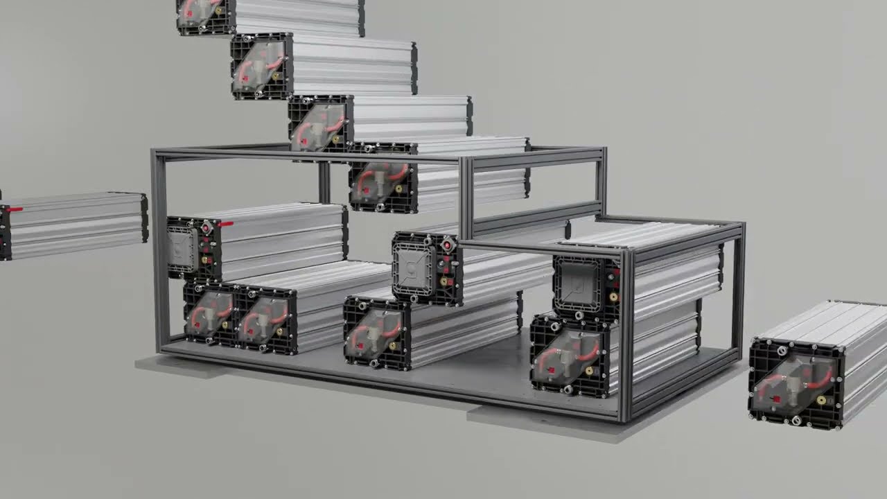 Battery modules produced by EJOT