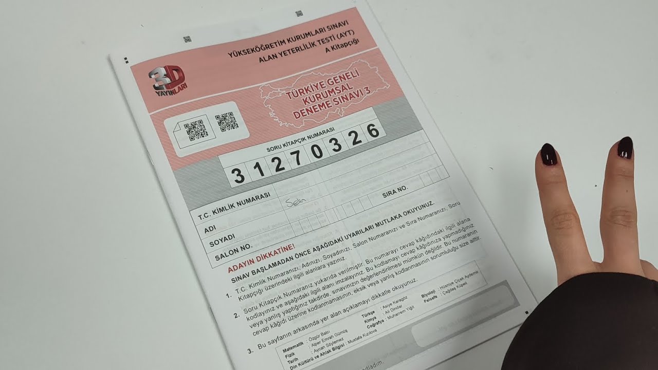3D TG AYT 3 yorumum (yks2026 fragmanı) | yks26 