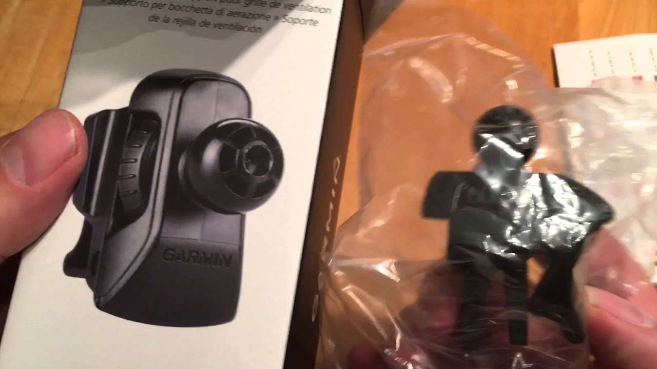 Garmin - Portable mount vs. Air vent mount / unboxing / Mercedes A-Klasse W169