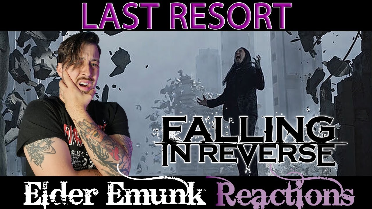 PLEASE TELL ME I'M FINE | Falling In Reverse - Last Resort (Reimagined) | ELDER EMUNK REACTION