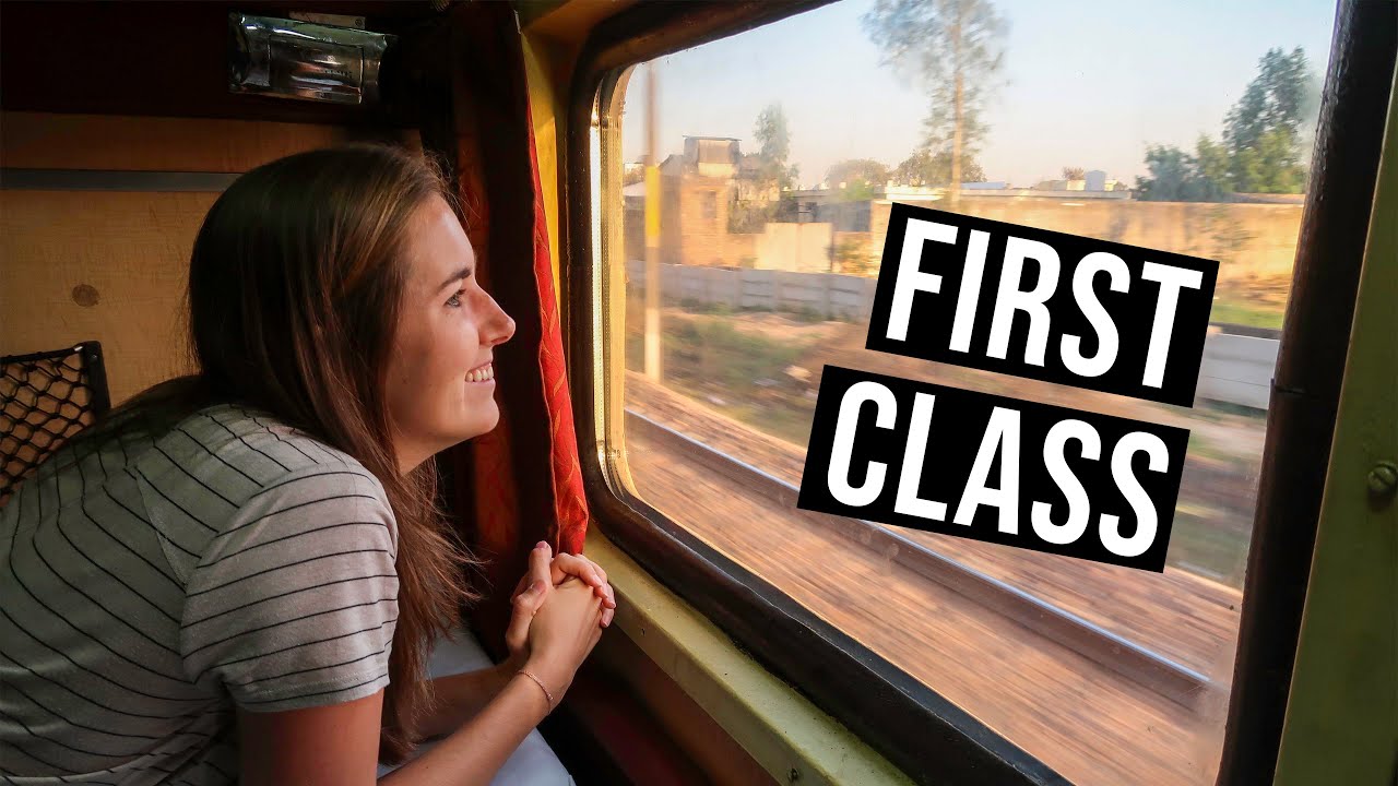 Americans Exploring Indian Trains | Agra to Jaipur AC First Class Train