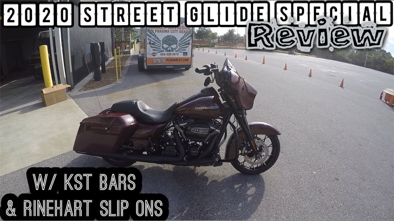 Специальный обзор Street Glide 2020! С рулями Rineharts и Kst!