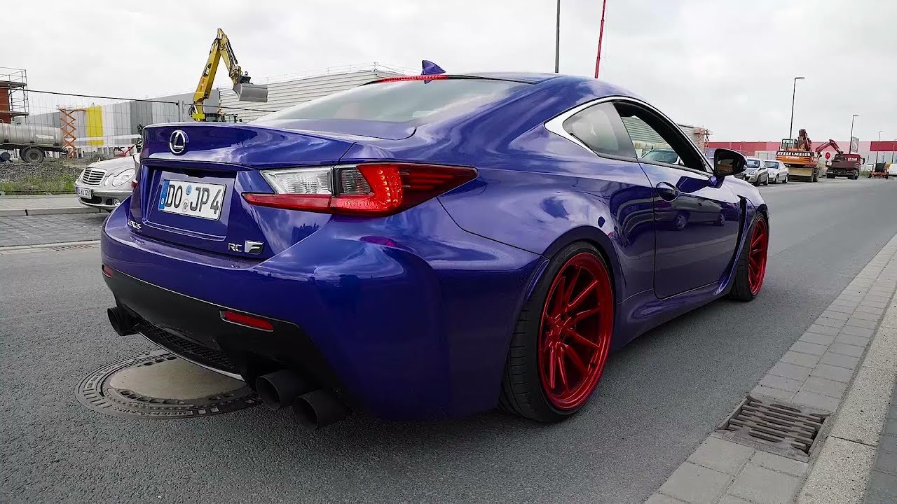 JP's Lexus RC F w/ Armytrix Header-Back Exhaust - Loud Accelerations & Donuts!