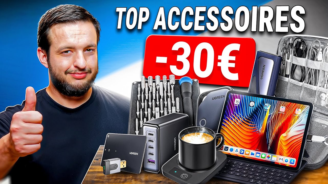 10 gadgets à moins de 30€ qui vont te surprendre !