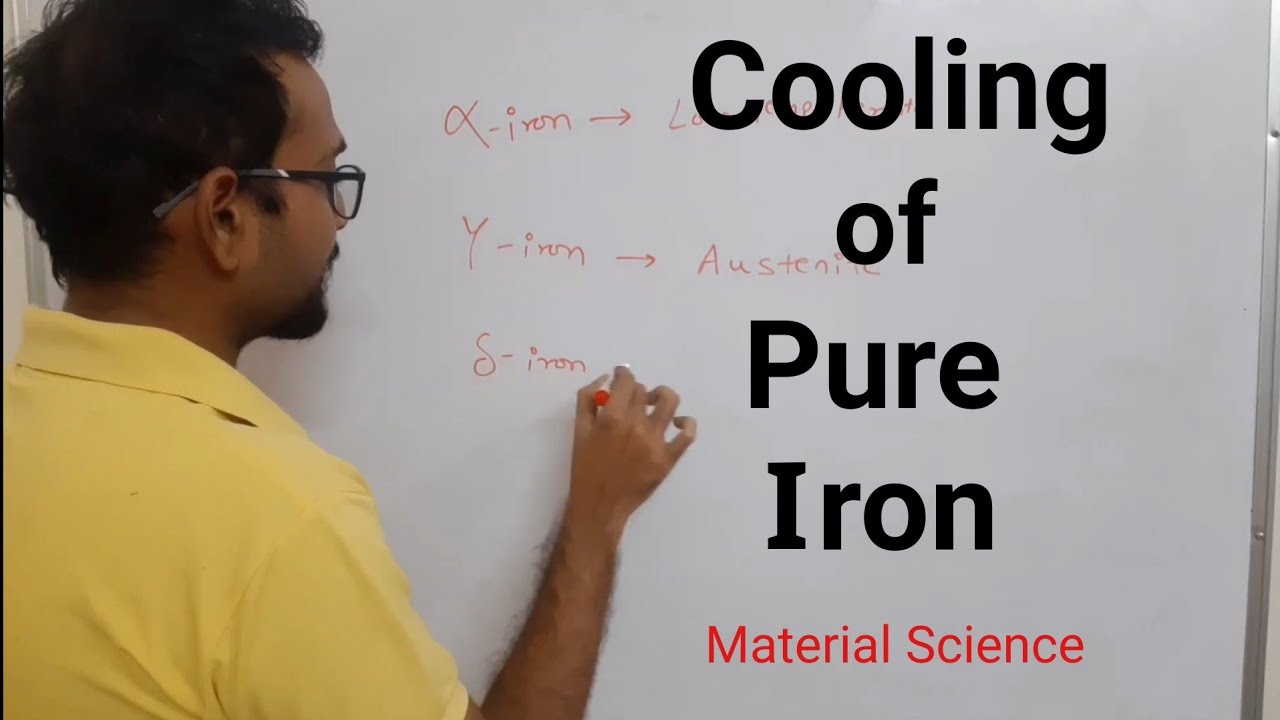 Cooling of Pure Iron | Overview | Material Science | by Prateek Gaikwad