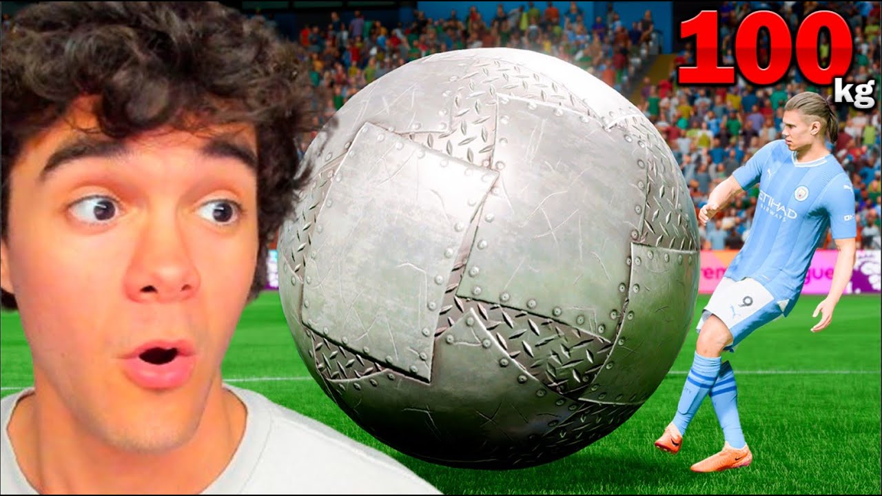 ¡FIFA PERO EL BALON PESA 100KG!