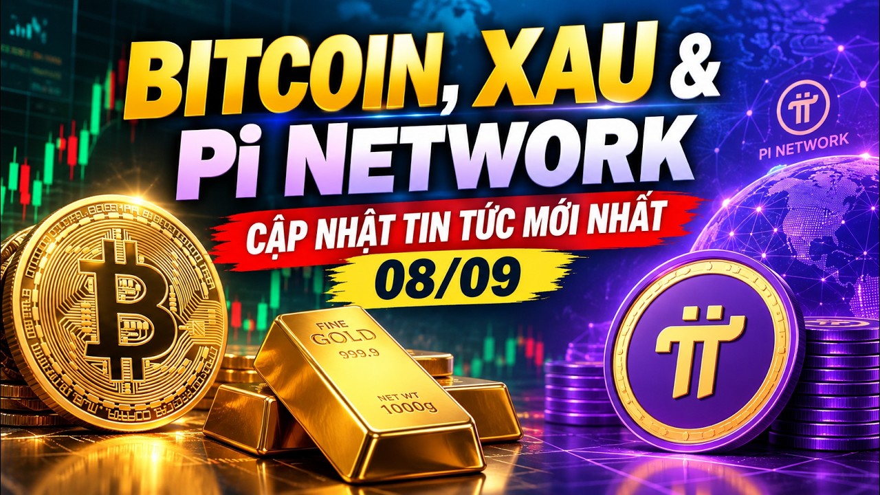 Bitcoin, XAU & Pi Network | Cập Nhật Tin Tức Mới Nhất 08/09/2026