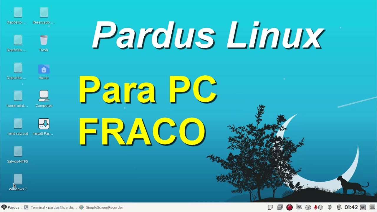 Pardus Debian. Distro Linux do Conselho de Pesquisa Científica Tecnológica da Turquia. PARA PC FRACO