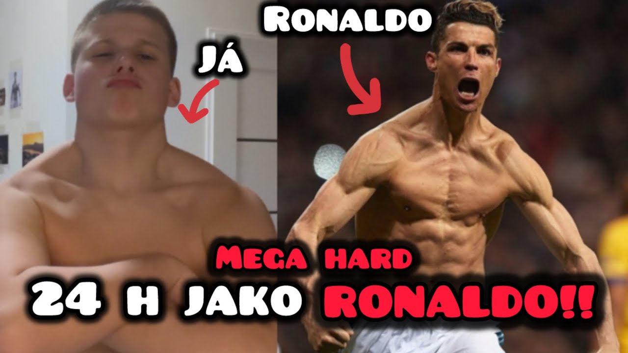 Celý den jako (CRISTIANO RONALDO) | mega hard
