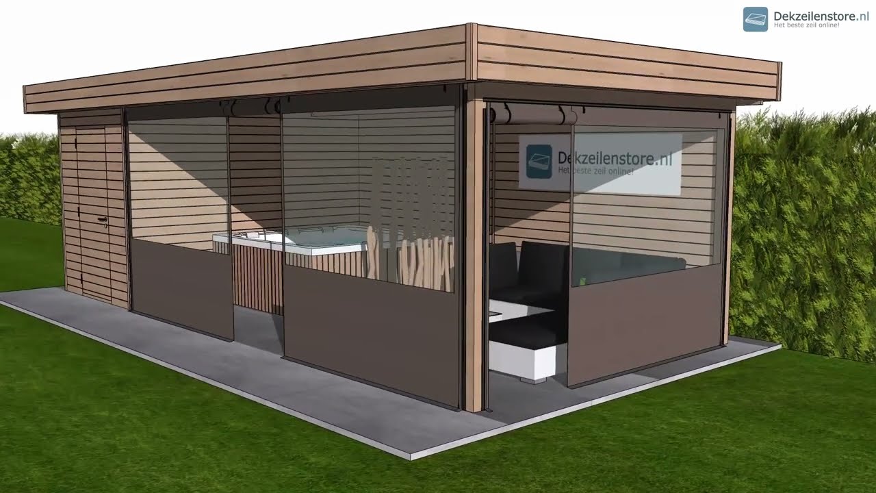 Verandazeil op maat bestellen