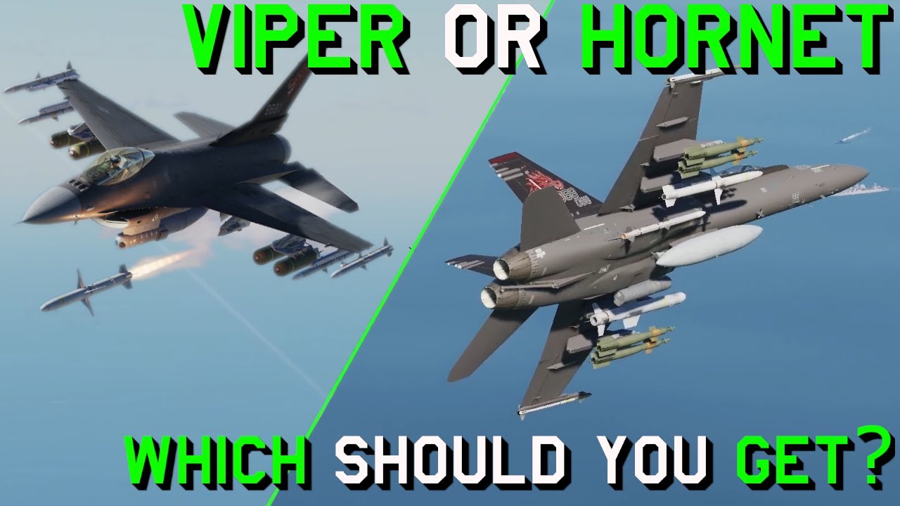 DCS F-16 OR F-18: Which Fighter Should You Buy? | DCS F-16 | DCS F-18 | DCS World