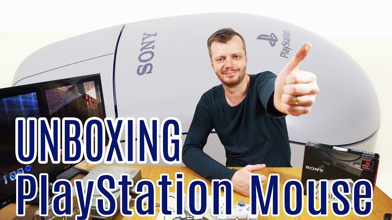 PlayStation Mouse - Unboxing! (Prezentacja i Test)