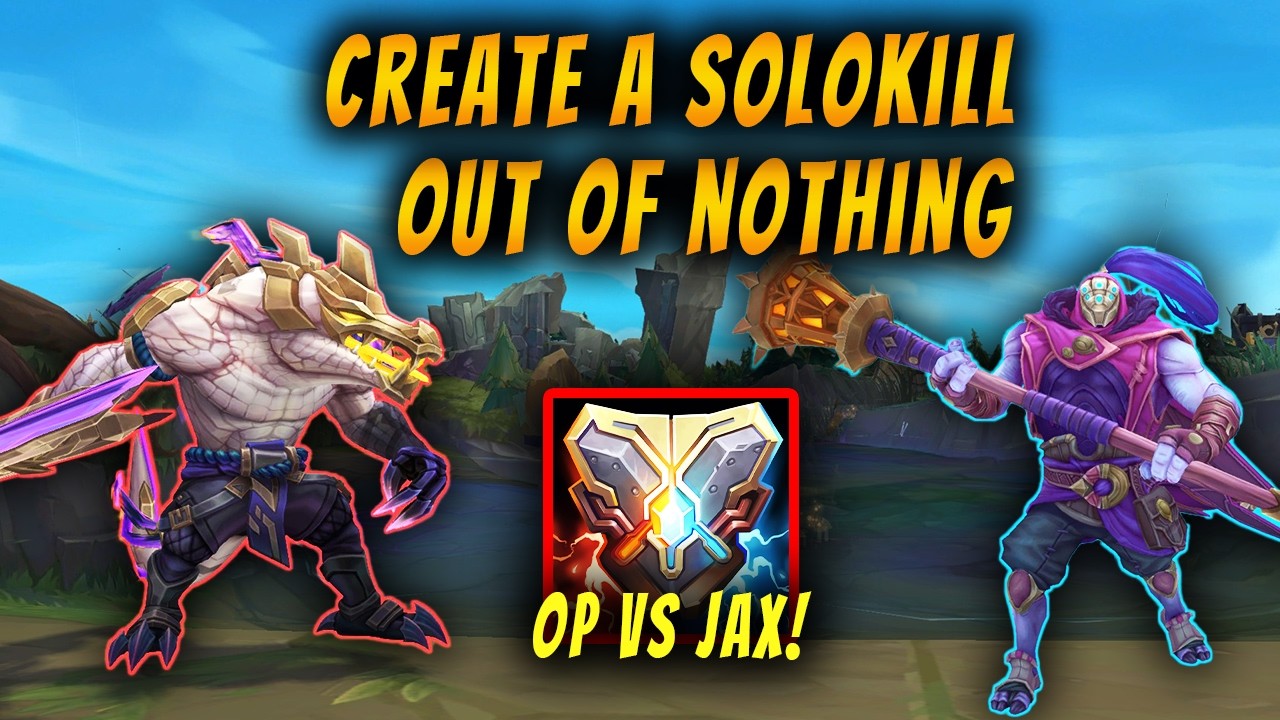 HOW THE RANK 1 RENEKTON DESTROYS JAX *2K GOLD LEAD IN 9MIN*