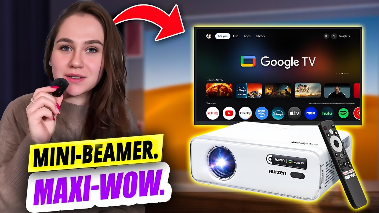 Aurzen Eazze D1G: Was kann ein Beamer f&uuml;r unter 300&euro; wirklich leisten?