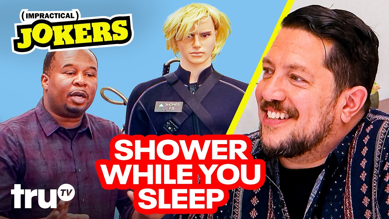 Roy Wood Jr. vs. Sal Vulcano With Their Wet and Wacky Inventions (Clip) | Impractical Jokers | truTV