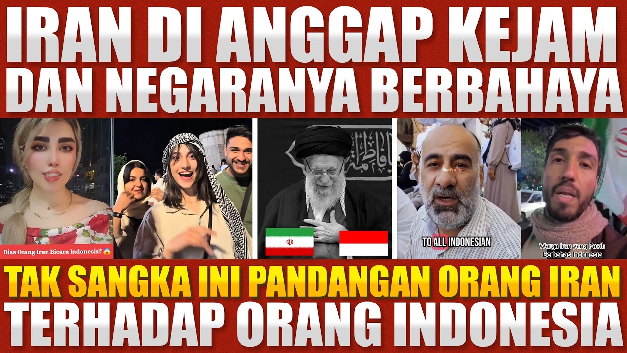 VIRAL‼️ Saat Dunia Memusuhi Iran, Orang Iran Justru Bilang Ini Tentang Indonesia… Bikin Haru 😳🇮🇩
