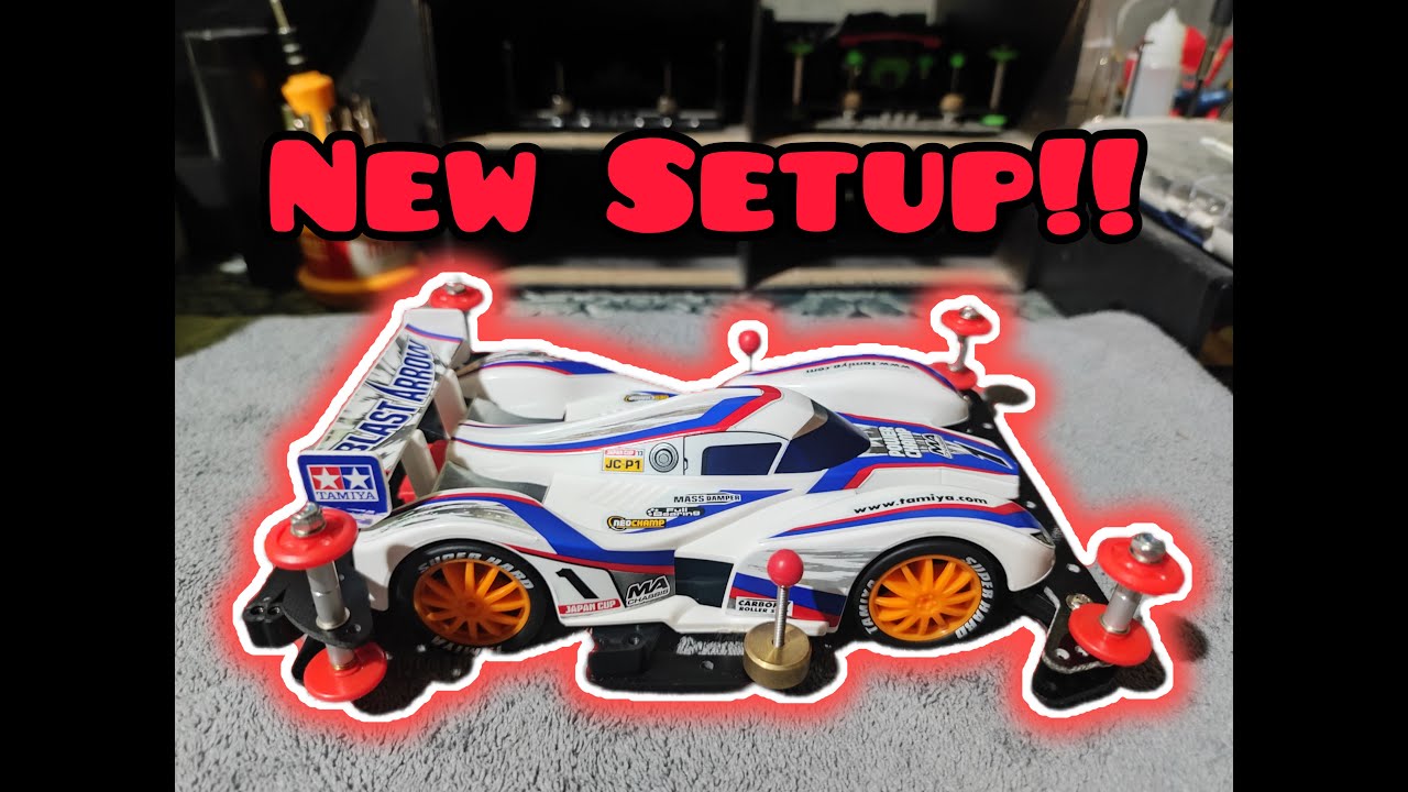 TAMIYA MA Chassis | Blast Arrow | NEW SETUP!! | #mini4wd #tamiya #tamiyaphilippines #fyp