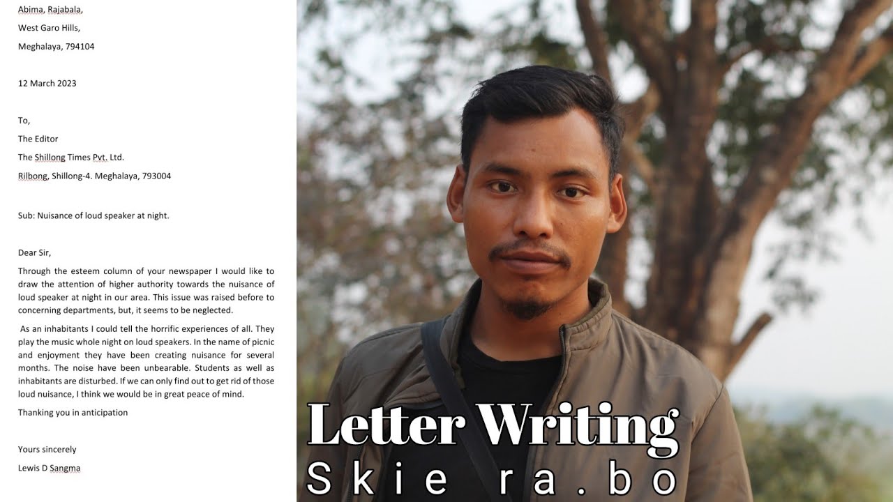 English Letter writing ko Skie rabo | English Grammar