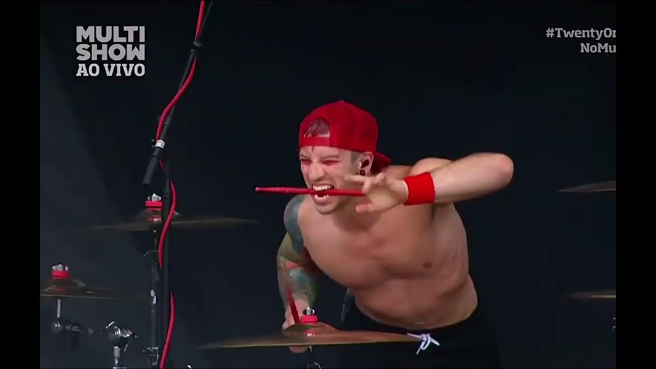 josh dun scenepack // lollapalooza brasil 2016