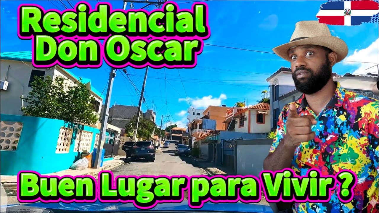 Me Dicen que Aquí se puede vivir Tranquilo Residencial Don Oscar Santo Domingo Av.Charles de Gaulle 