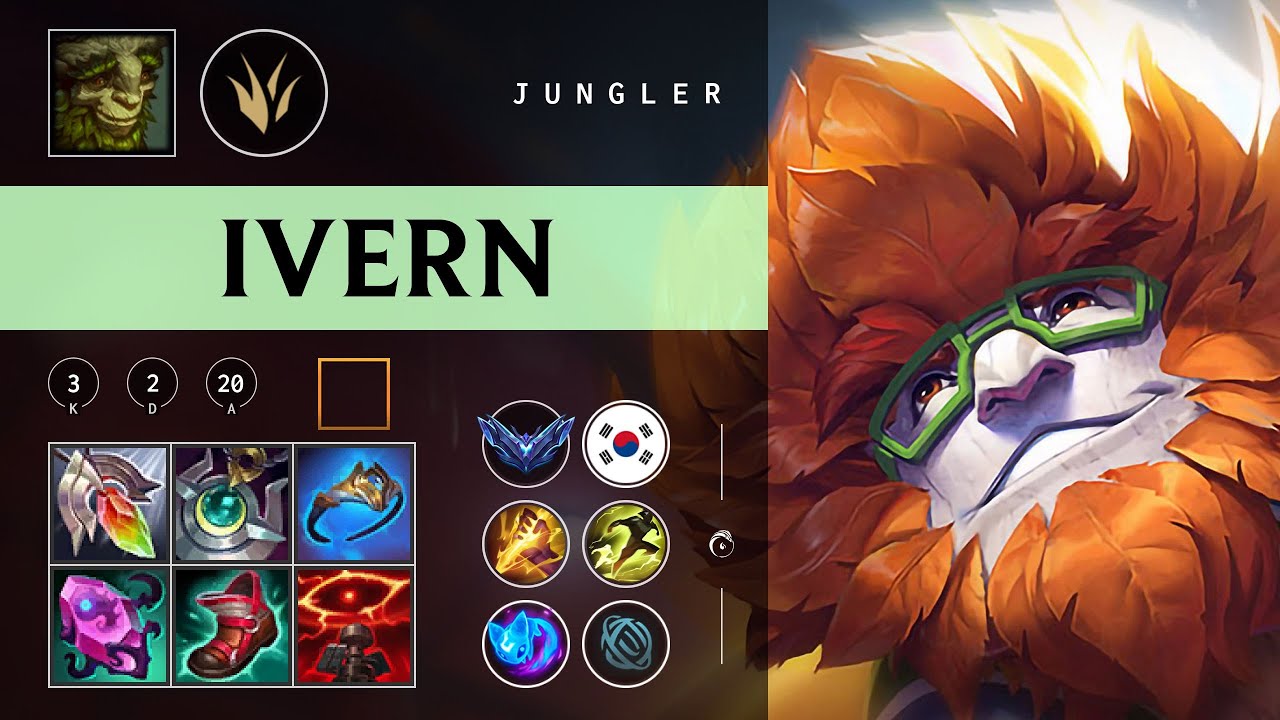 Ivern Jungle vs Talon - KR Diamond Patch 26.01