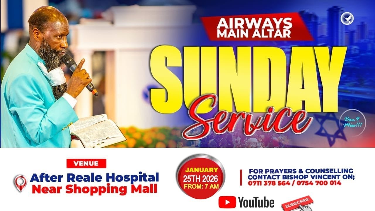 AIRWAYS MAIN ALTAR SUNDAY SERVICE