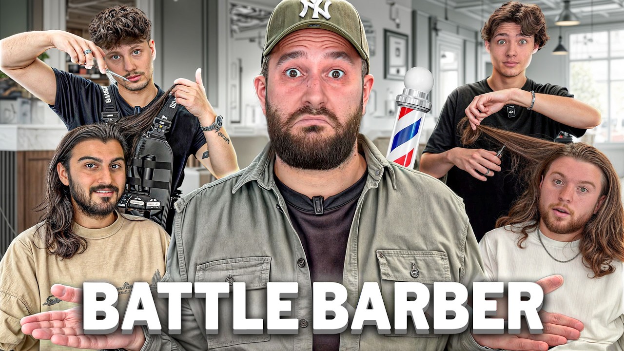 CES 2 COIFFEURS S'AFFRONTENT DANS UNE BATTLE !!! (ils sont bouillants)