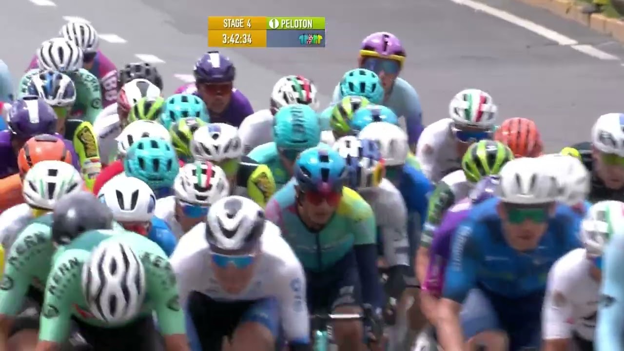Tour du Lac Qinghai - L'arrivée de la 4ème étape