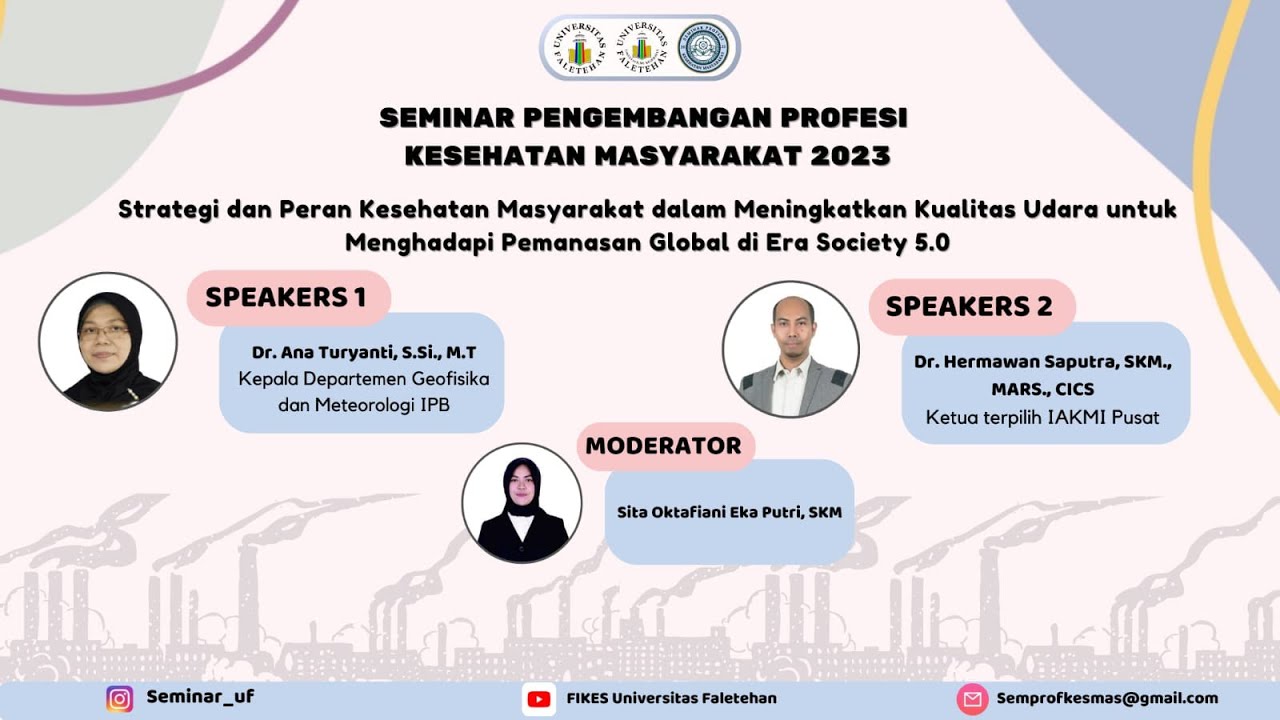 Seminar Pengembangan Profesi Kesehatan Masyarakat 2023 | Universitas Faletehan Serang