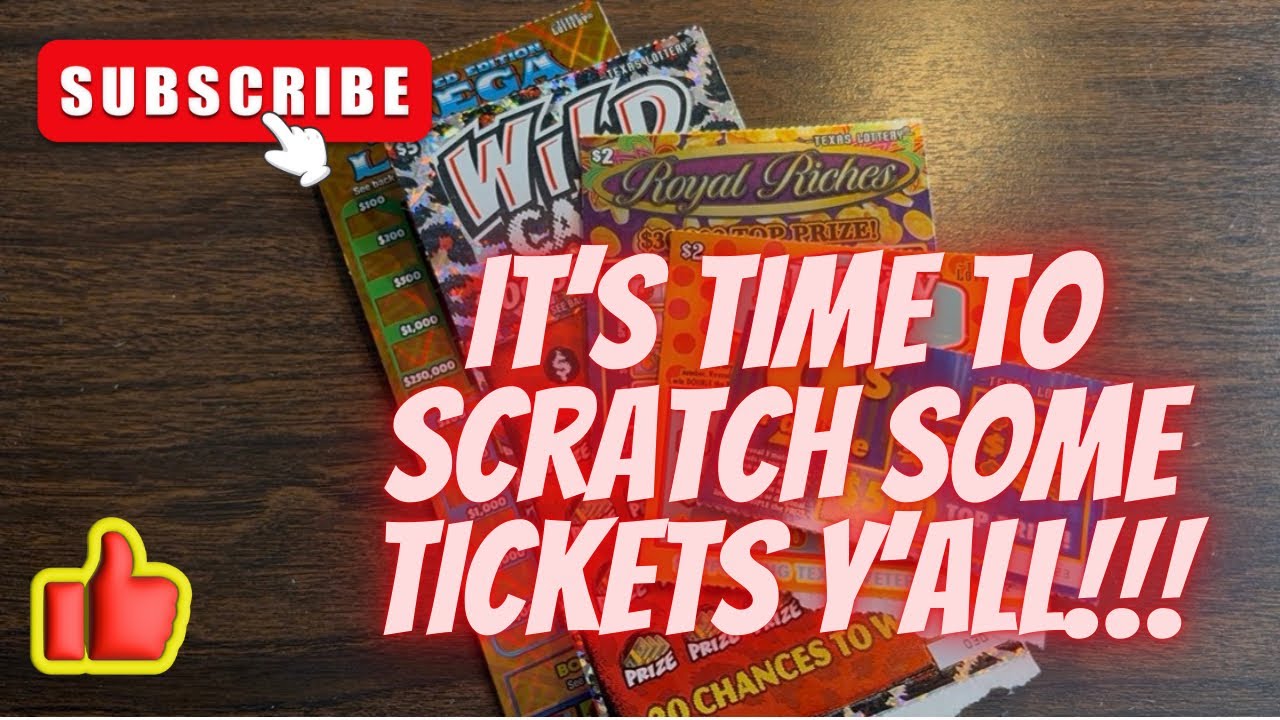 Come hang out and scratch some tickets with me!!!