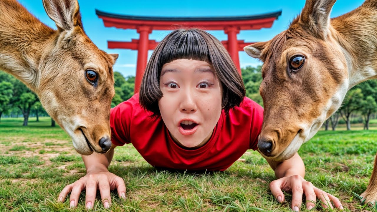 Nara, Japão 🇯🇵 Descubra a Cidade Mágica Onde Cervos e Templos Coexistem (4K UHD)