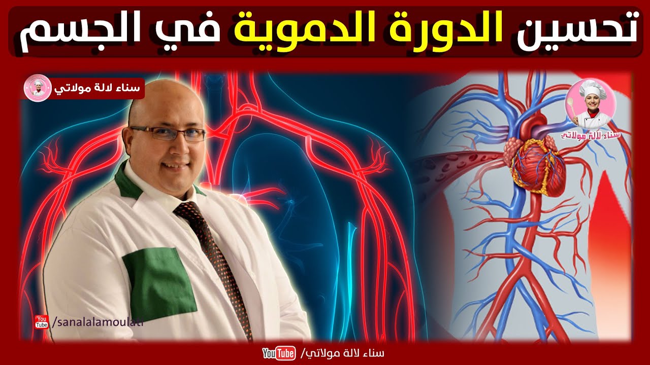 تحسين وتنشيط الدورة الدموية في الجسم بمواد طبيعية مع الدكتور عماد ميزاب Dr imad Mizab