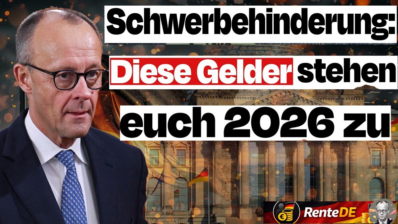 Schwerbehinderung 2026: Diese Gelder & Zusch&uuml;sse stehen dir wirklich zu! 💶⚠️