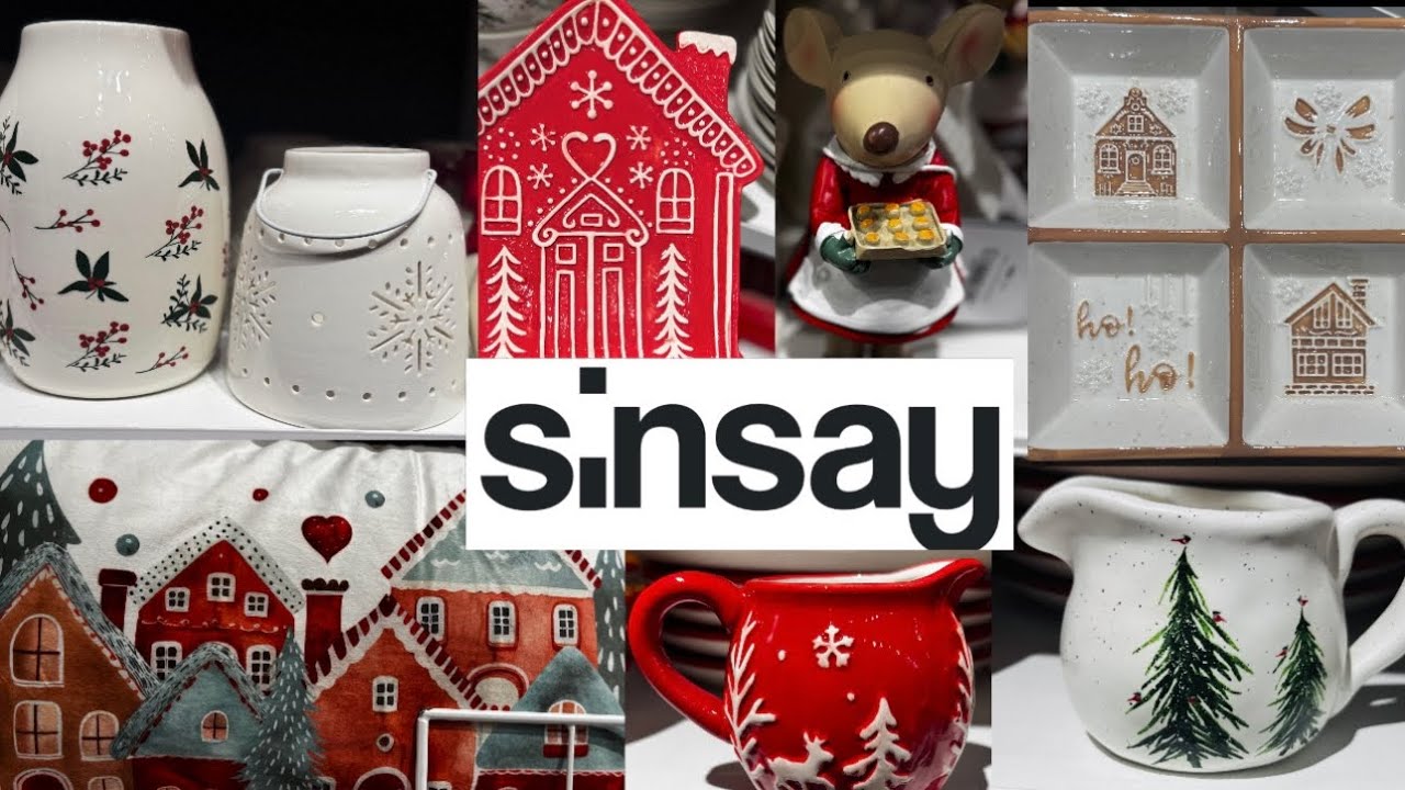MAGIA ŚWIĄT W SINSAY🎄– PIĘKNE DEKORACJE DO DOMU!🛍️