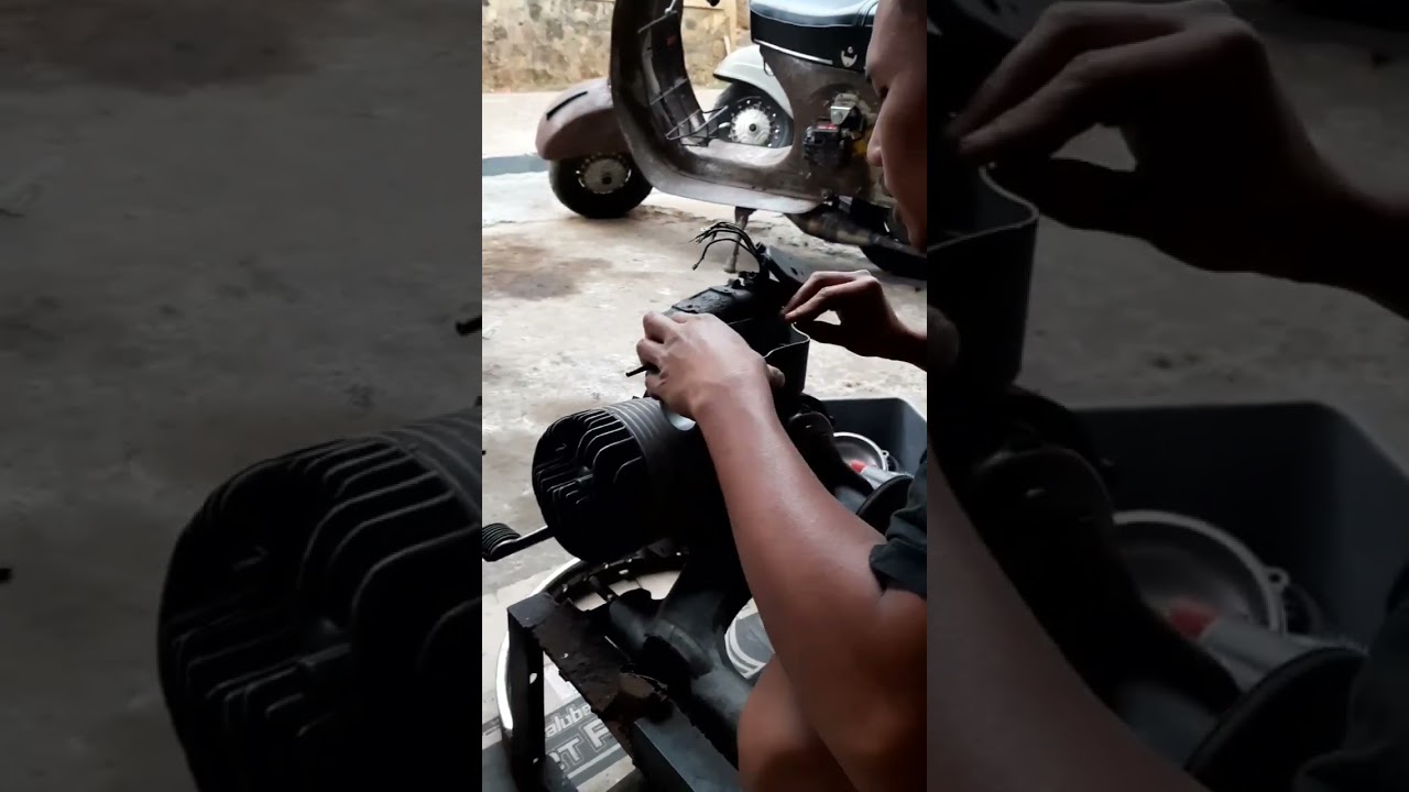 170cc Blok TK Racing🔥🔥 #vespakencang #vesparacing #vespaindonesia #viralshorts #fyp
