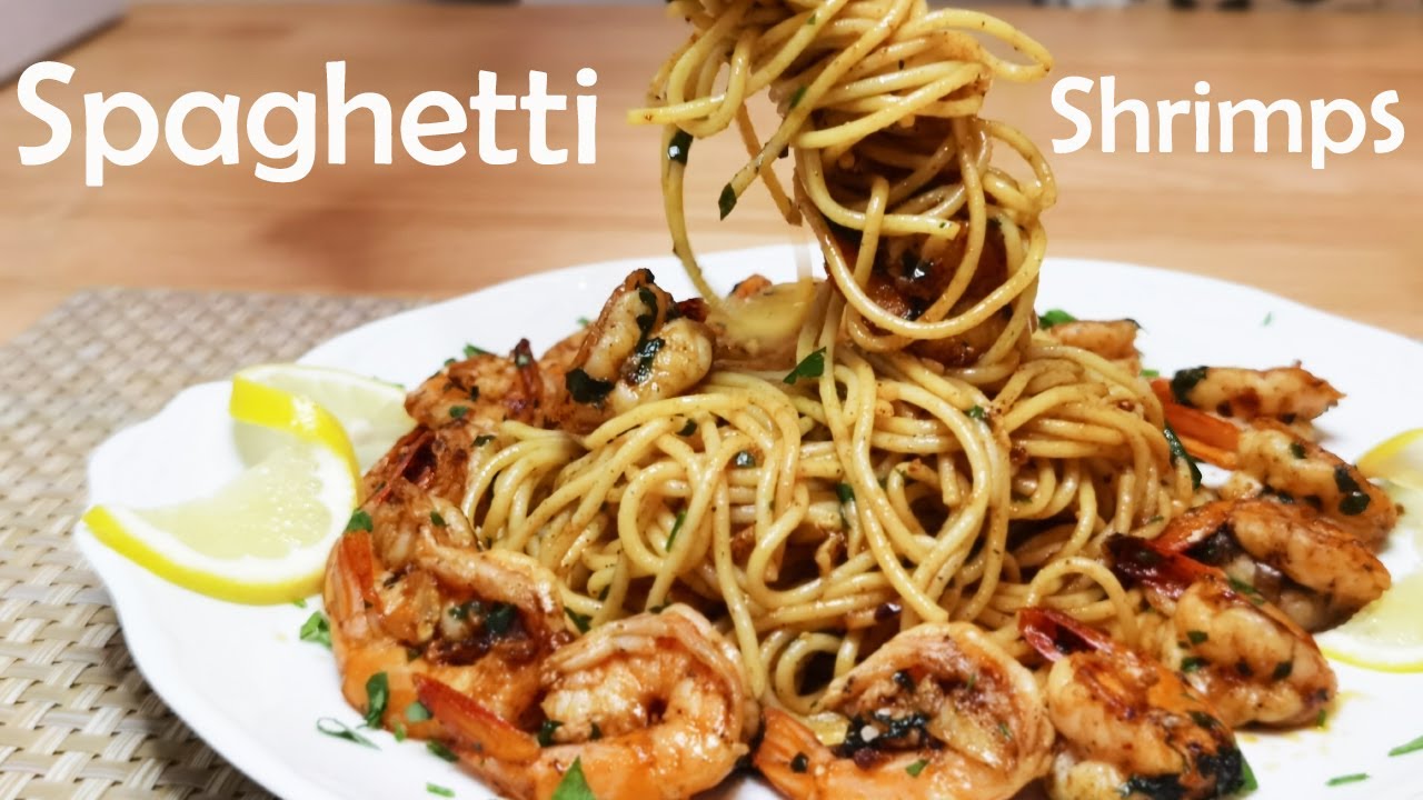 Spaghetti with Fried Shrimps – Chef Eden’s Version