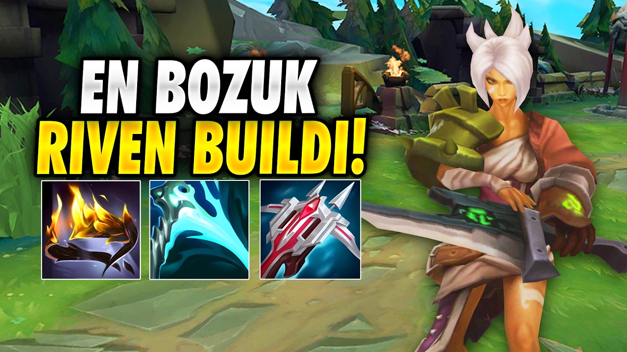 Rakibe D&uuml;z Vuruşla Tek Atan RIVEN ( AŞIRI BOZUK )