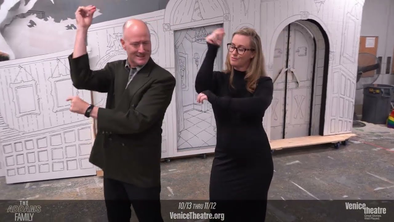 Behind the Scenes of The Addams Family at Venice Theatre