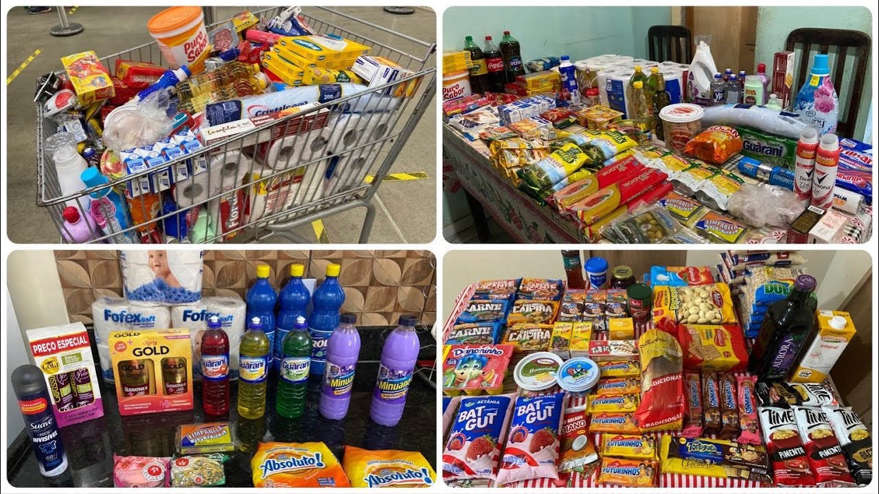 NOSSA COMPRA DO MÊS NO ATACADÃO! QUANTO GASTAMOS?