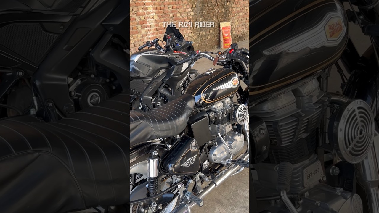 Pulsar Rs 200 vs bullet 350 🔥 || Pulsar rs 200 😍 #viral #ytshorts #trending #shortvideos