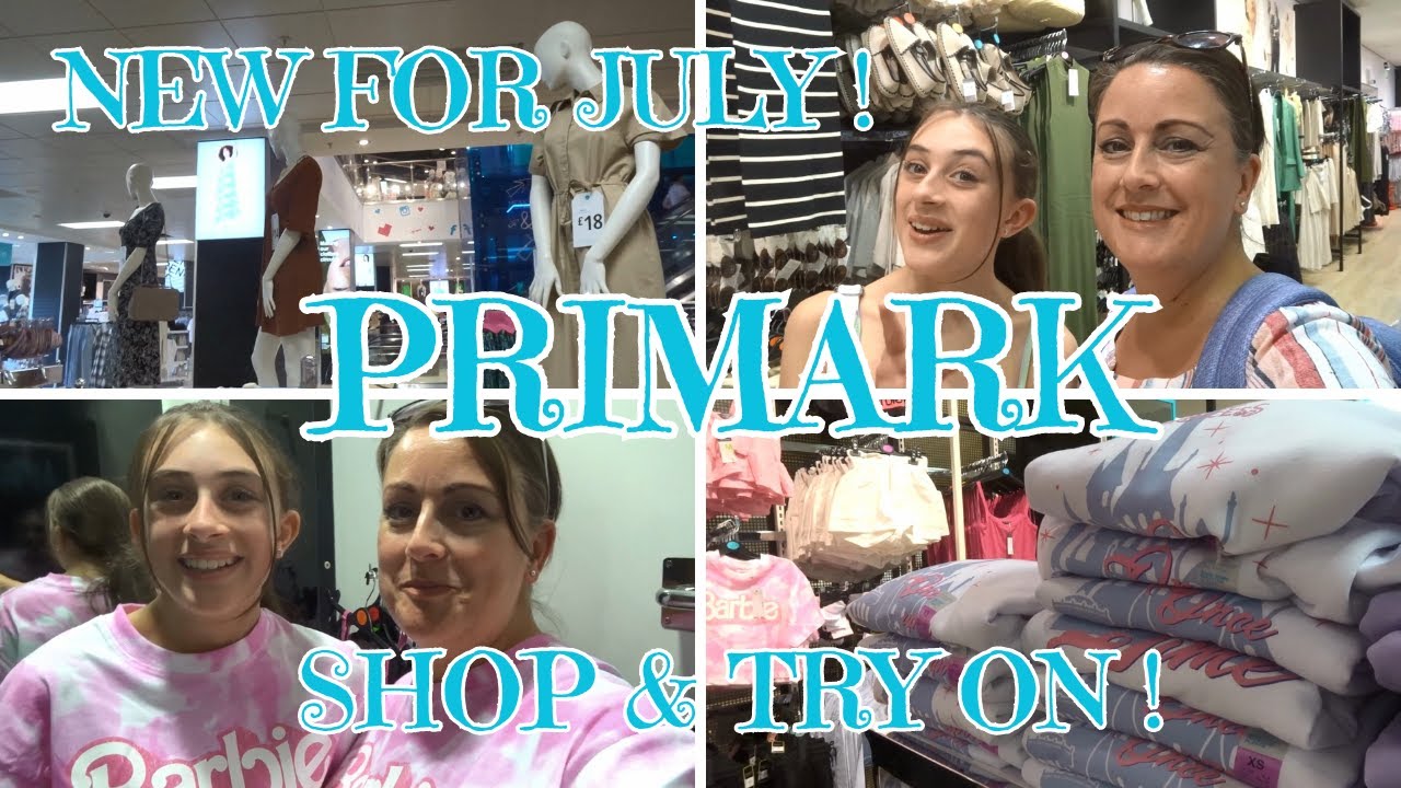 Primark/NEW July 2023/Shop and Try on with us!