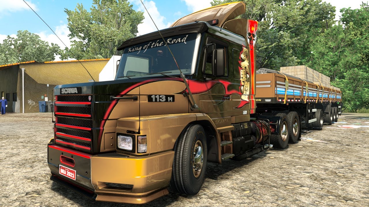 SCANIA 113H  CONTIER _ ROTAS BRASIL